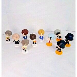 Lot of 10 McDonalds Happy Meal Toy TinyTAN x BTS K-Pop Figures Collectible Toys